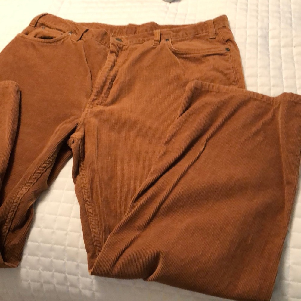 Bills Khakis corduroy jeans.
